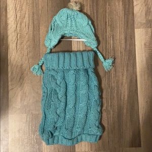 Dog Blue/Green Sweater